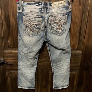 Rock Revival Blue Ankle & Cropped Jeans